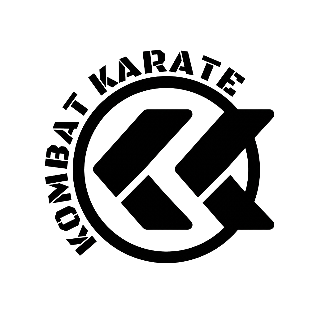 Kombat Karate Academy circular logo — karate and kickboxing dojo in Long Beach, CA